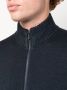 Drumohr Vest met rits Blauw - Thumbnail 5