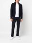 Drumohr Vest van merinowol met rits Blauw - Thumbnail 2