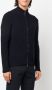 Drumohr Vest van merinowol met rits Blauw - Thumbnail 3