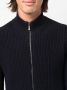 Drumohr Vest van merinowol met rits Blauw - Thumbnail 5