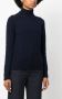 Drumohr Wollen coltrui Blauw - Thumbnail 3