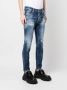 Dsquared2 1964 ripped skinny jeans Blauw - Thumbnail 3