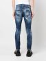 Dsquared2 1964 ripped skinny jeans Blauw - Thumbnail 4
