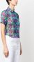 Dsquared2 Blouse met abstracte print Paars - Thumbnail 3