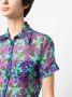 Dsquared2 Blouse met abstracte print Paars - Thumbnail 5