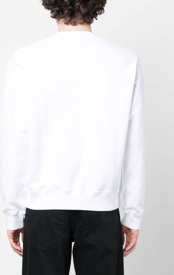 DSQUARED2 Arcade Twins-print sweatshirt Wit