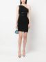 Dsquared2 Asymmetrische mini-jurk Zwart - Thumbnail 2