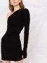Dsquared2 Asymmetrische mini-jurk Zwart - Thumbnail 5