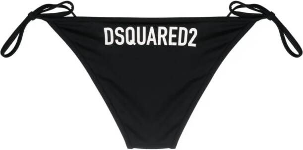 Dsquared2 Bikinislip met logoprint Zwart