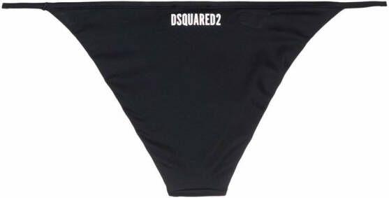 Dsquared2 Bikinislip met logoprint Zwart