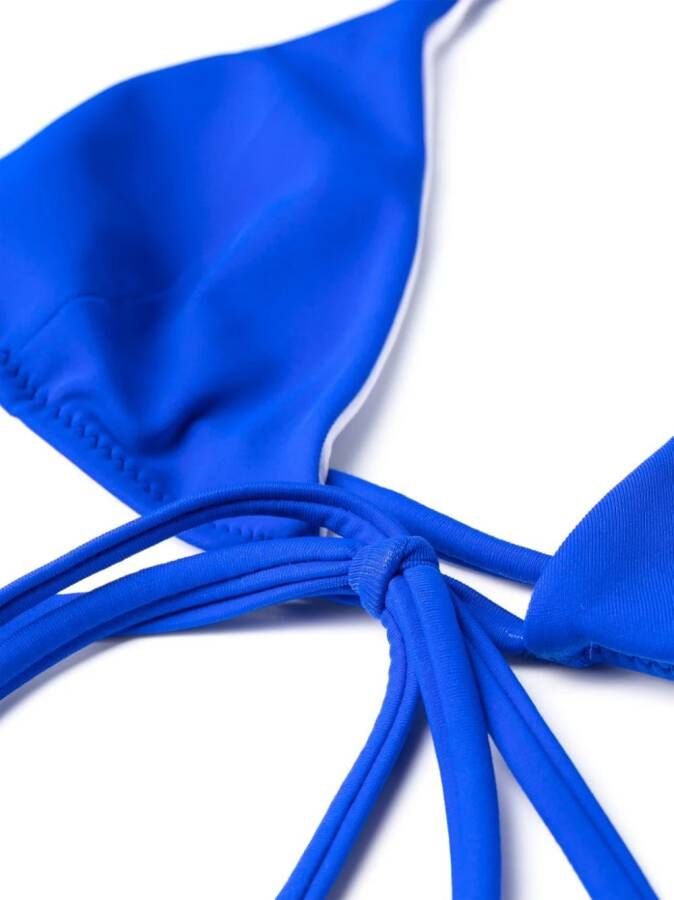 Dsquared2 Bikinitop met striksluiting Blauw