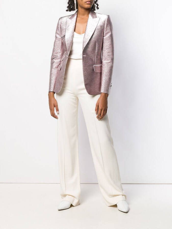 DSQUARED2 Blazer met glitter Roze