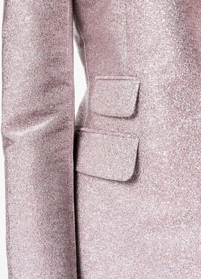 DSQUARED2 Blazer met glitter Roze