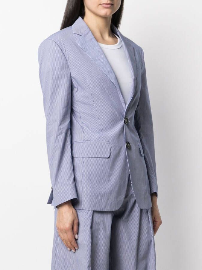 DSQUARED2 Blazerjack met enkele rij knopen Blauw