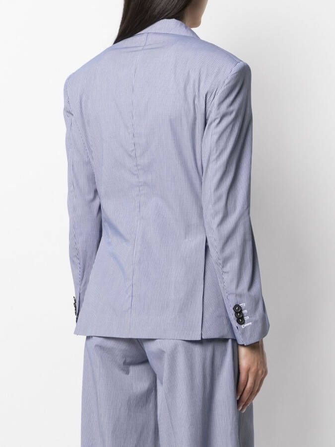 DSQUARED2 Blazerjack met enkele rij knopen Blauw