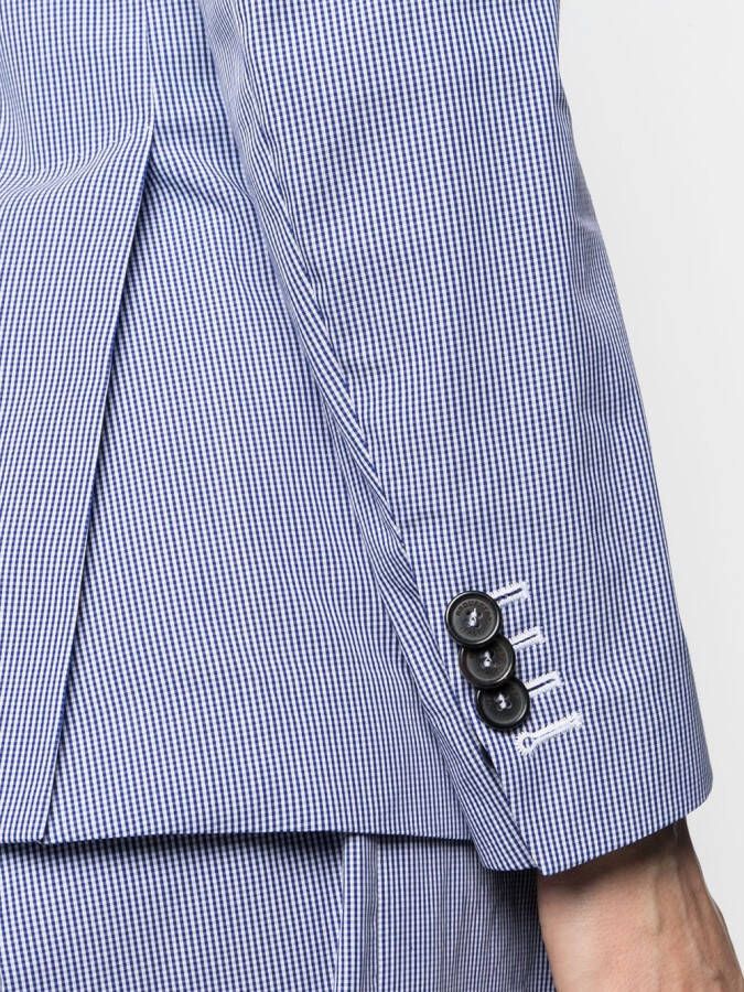 DSQUARED2 Blazerjack met enkele rij knopen Blauw