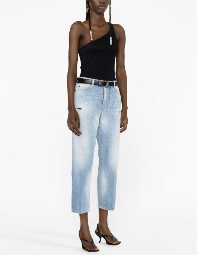 DSQUARED2 Jeans met gebleekt effect Blauw