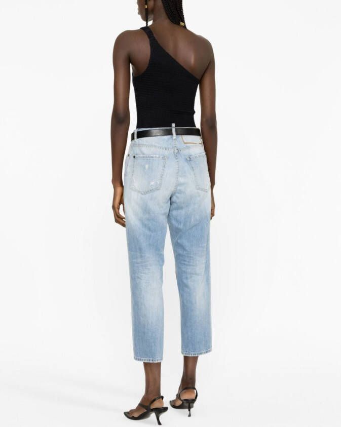 DSQUARED2 Jeans met gebleekt effect Blauw