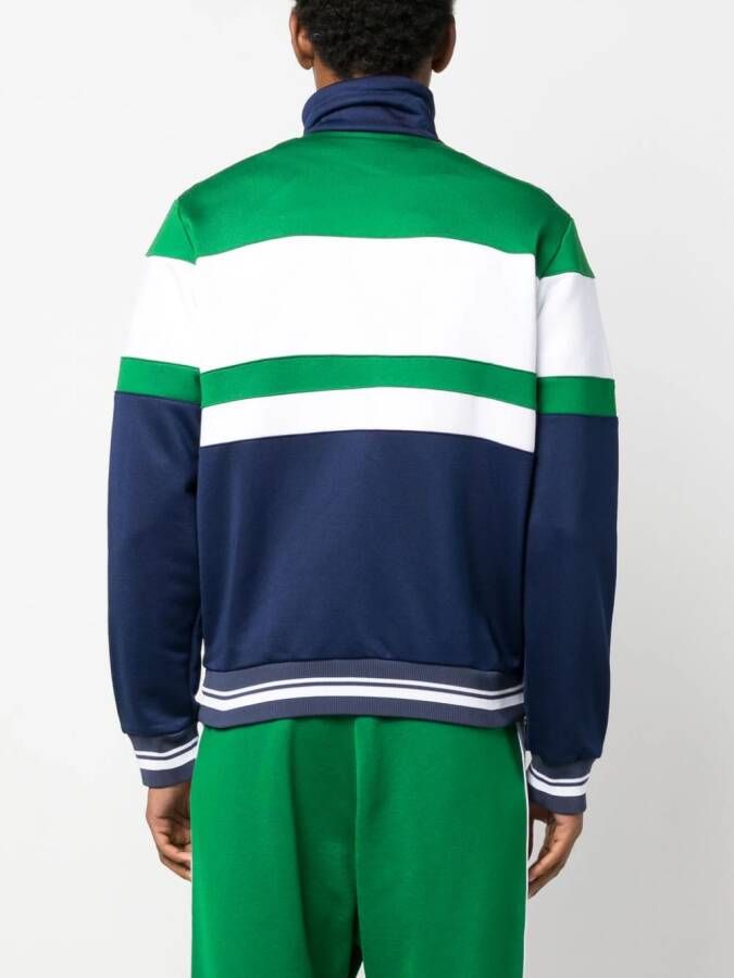 DSQUARED2 Bomberjack met colourblocking Groen