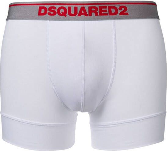 Dsquared2 boxer shorts met logo Wit