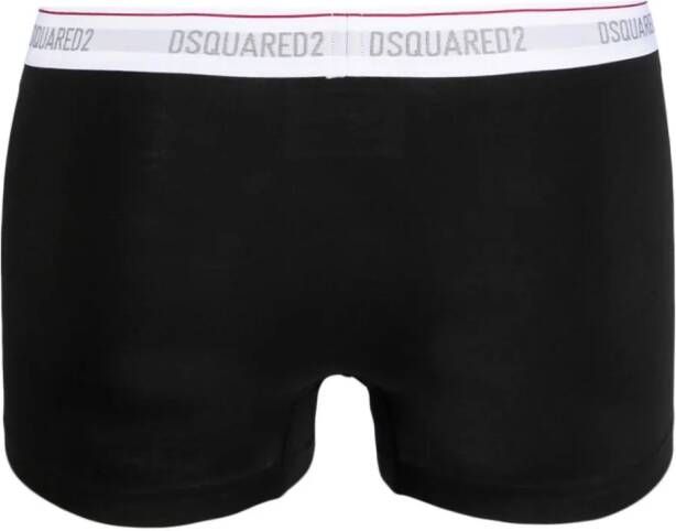Dsquared2 Boxershorts met logoband Zwart