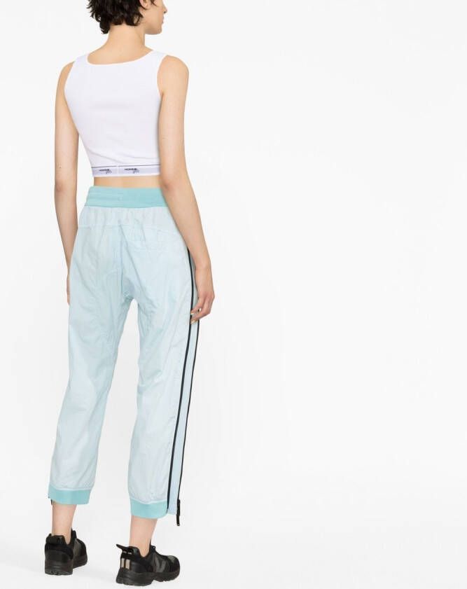 DSQUARED2 Broek met logopatch Blauw
