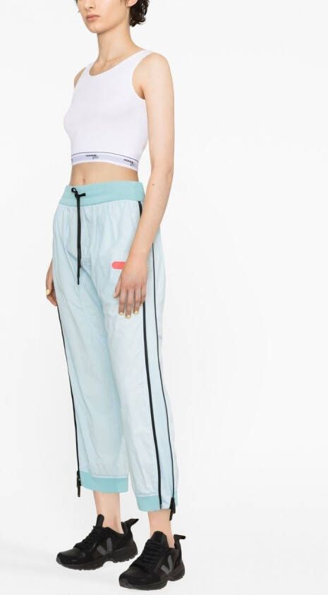 DSQUARED2 Broek met logopatch Blauw