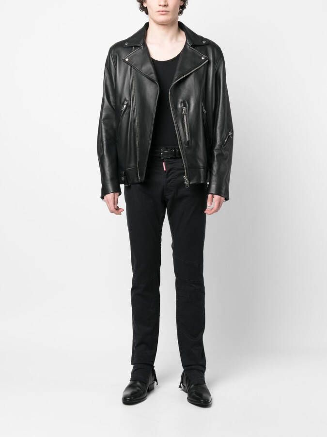 DSQUARED2 Broek met ritszak Zwart