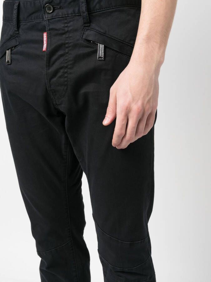 DSQUARED2 Broek met ritszak Zwart