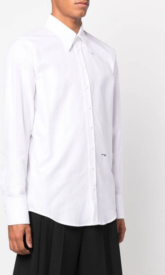 DSQUARED2 Button-up overhemd Wit
