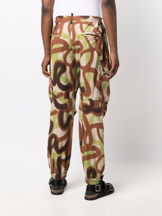 DSQUARED2 Cargo broek Bruin