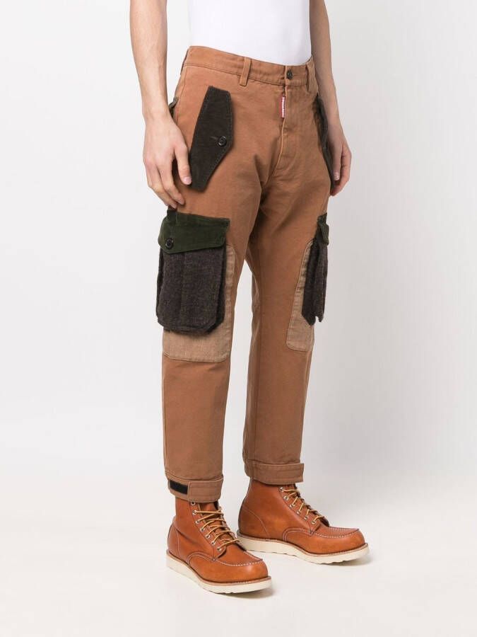 DSQUARED2 Cargo broek Bruin