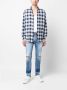 DSQUARED2 Geruit overhemd Blauw - Thumbnail 2