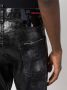 DSQUARED2 coated-finish slim-fit jeans Zwart - Thumbnail 5
