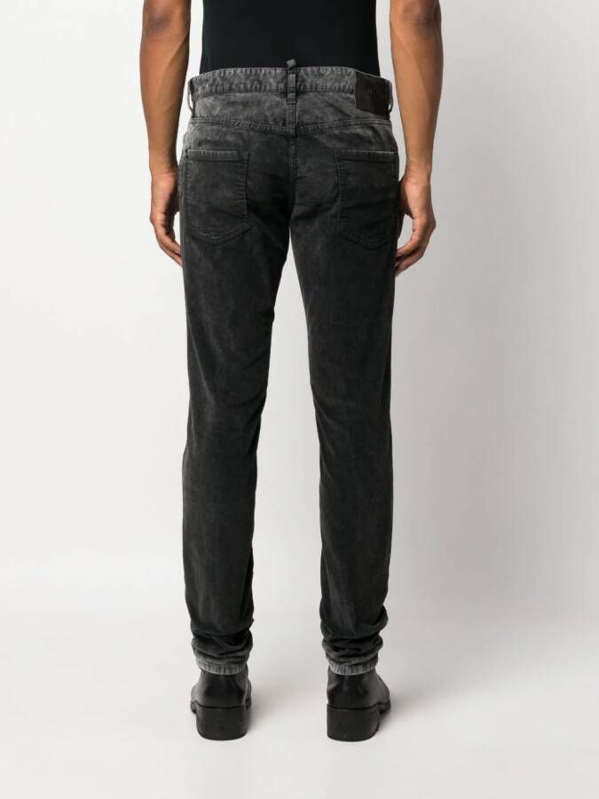 DSQUARED2 Cool Guy ribfluwelen broek Zwart