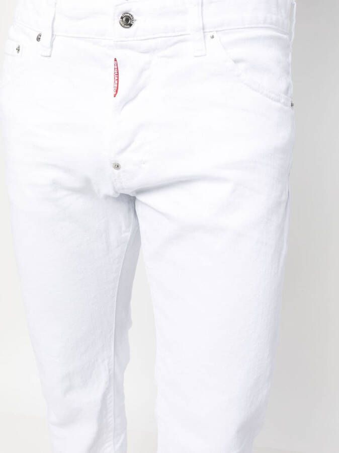 Dsquared2 Slim-fit jeans Wit