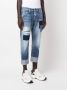 Dsquared2 Cropped broek Blauw - Thumbnail 3