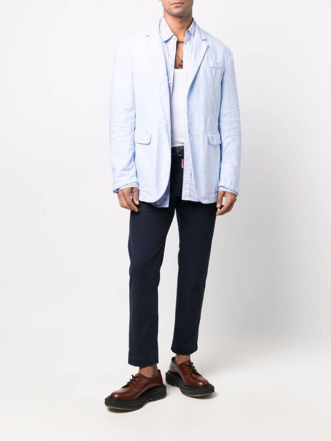 DSQUARED2 Cropped chino Blauw