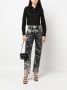 DSQUARED2 cropped denim shirt Zwart - Thumbnail 2