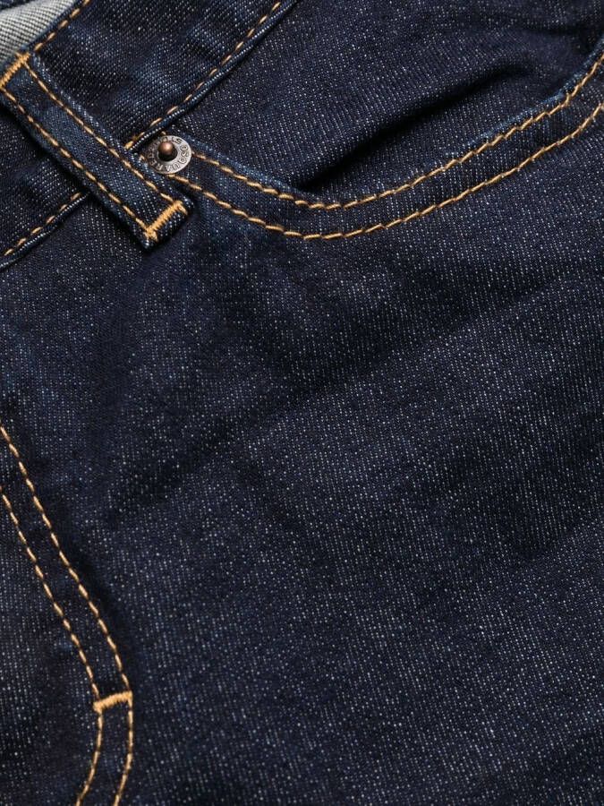 DSQUARED2 Cropped jeans Blauw