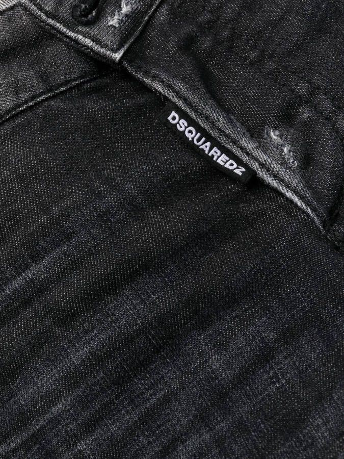 DSQUARED2 Cropped jeans Grijs