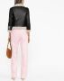 DSQUARED2 cropped shearling jacket Zwart - Thumbnail 4