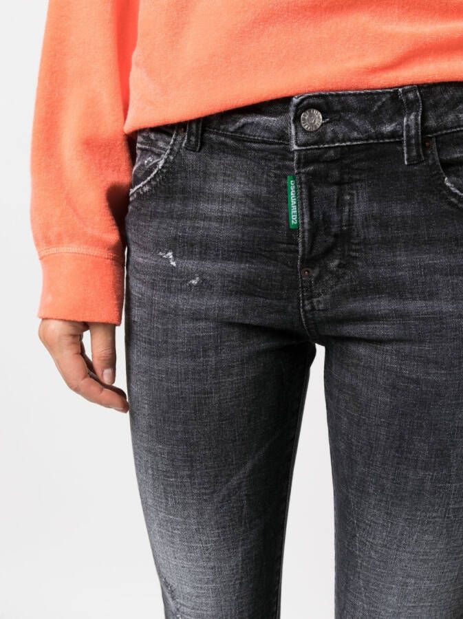 DSQUARED2 Skinny jeans Zwart