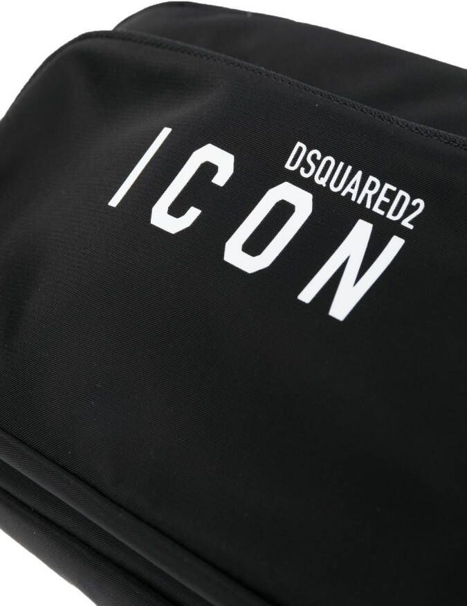 DSQUARED2 Crossbodytas met logoprint Zwart