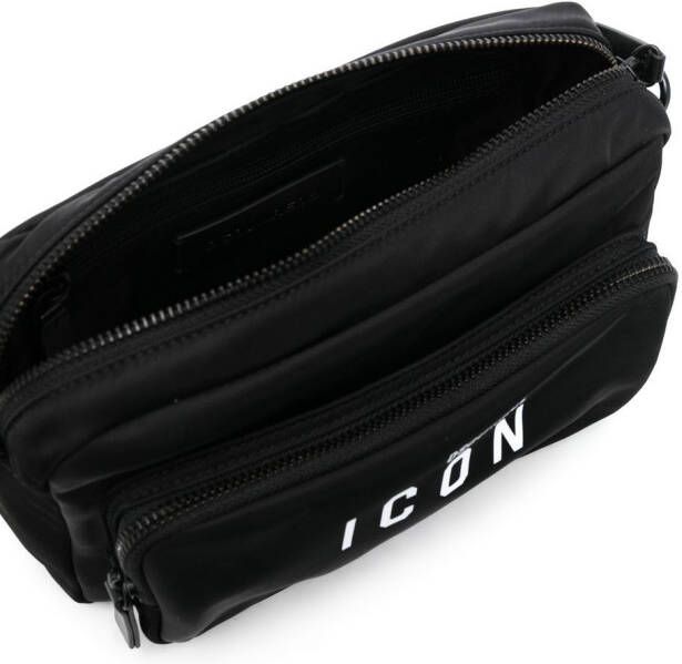 DSQUARED2 Crossbodytas met logoprint Zwart
