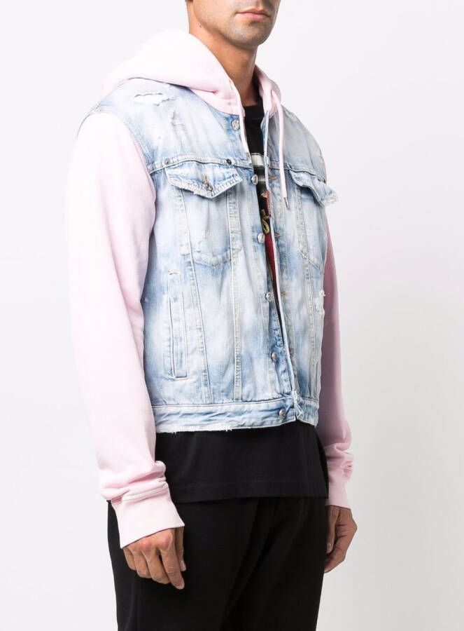 DSQUARED2 Denim jack Blauw