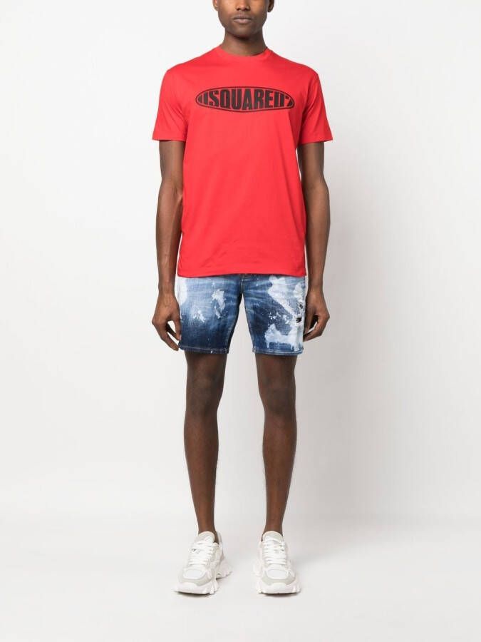 DSQUARED2 Denim shorts Blauw