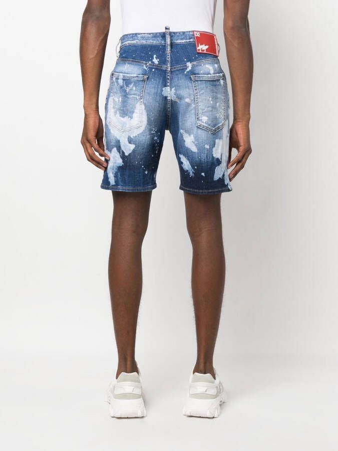 DSQUARED2 Denim shorts Blauw