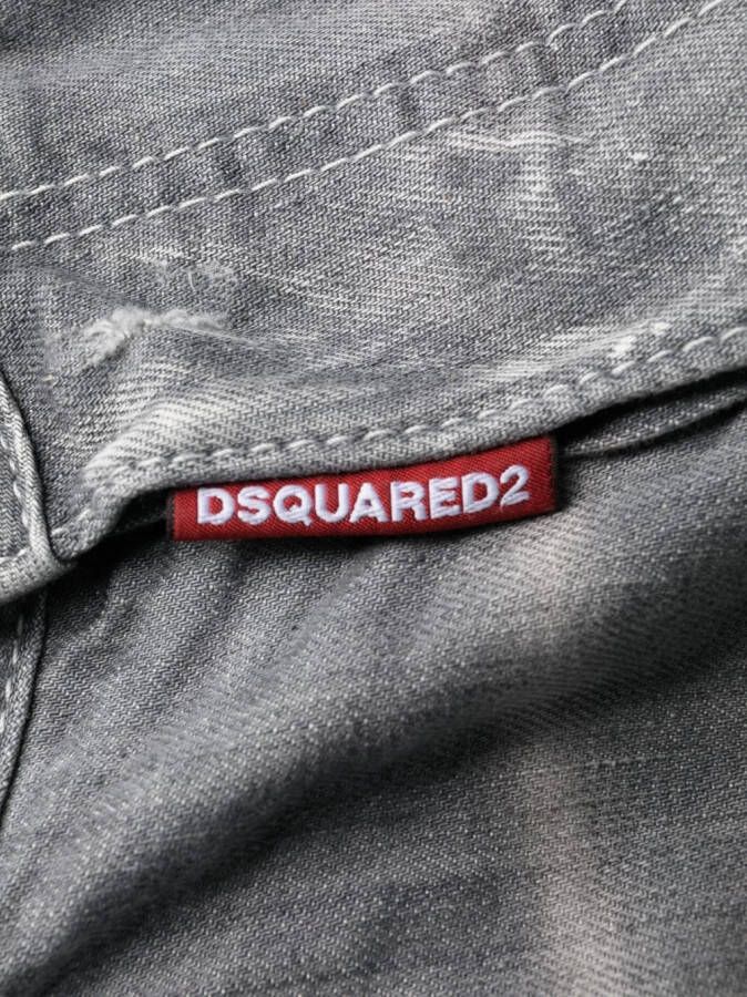 Dsquared2 Cropped jeans Grijs