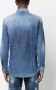 DSQUARED2 distressed denim shirt Blauw - Thumbnail 4